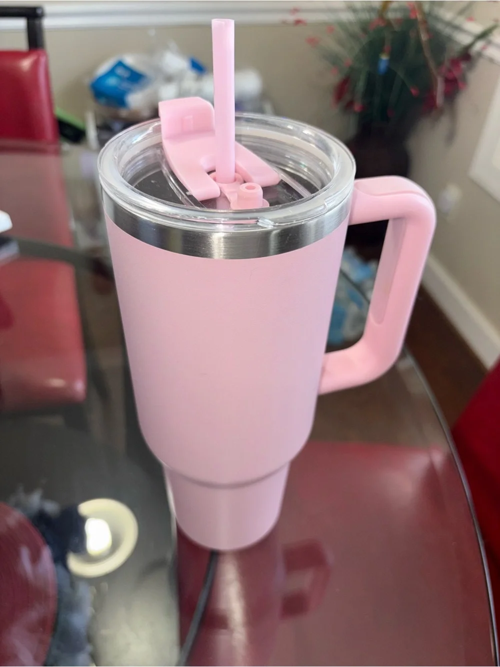 Pink Insulated Tumbler